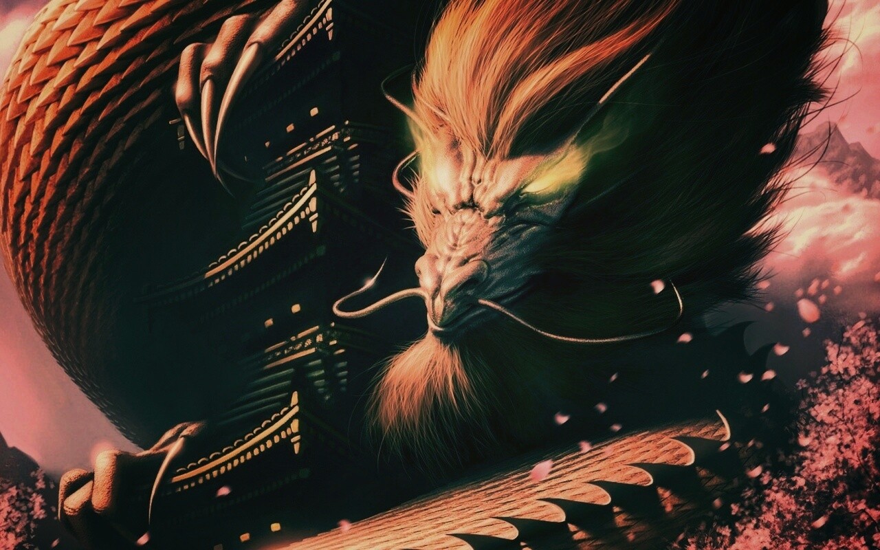 Китайский дракон обои