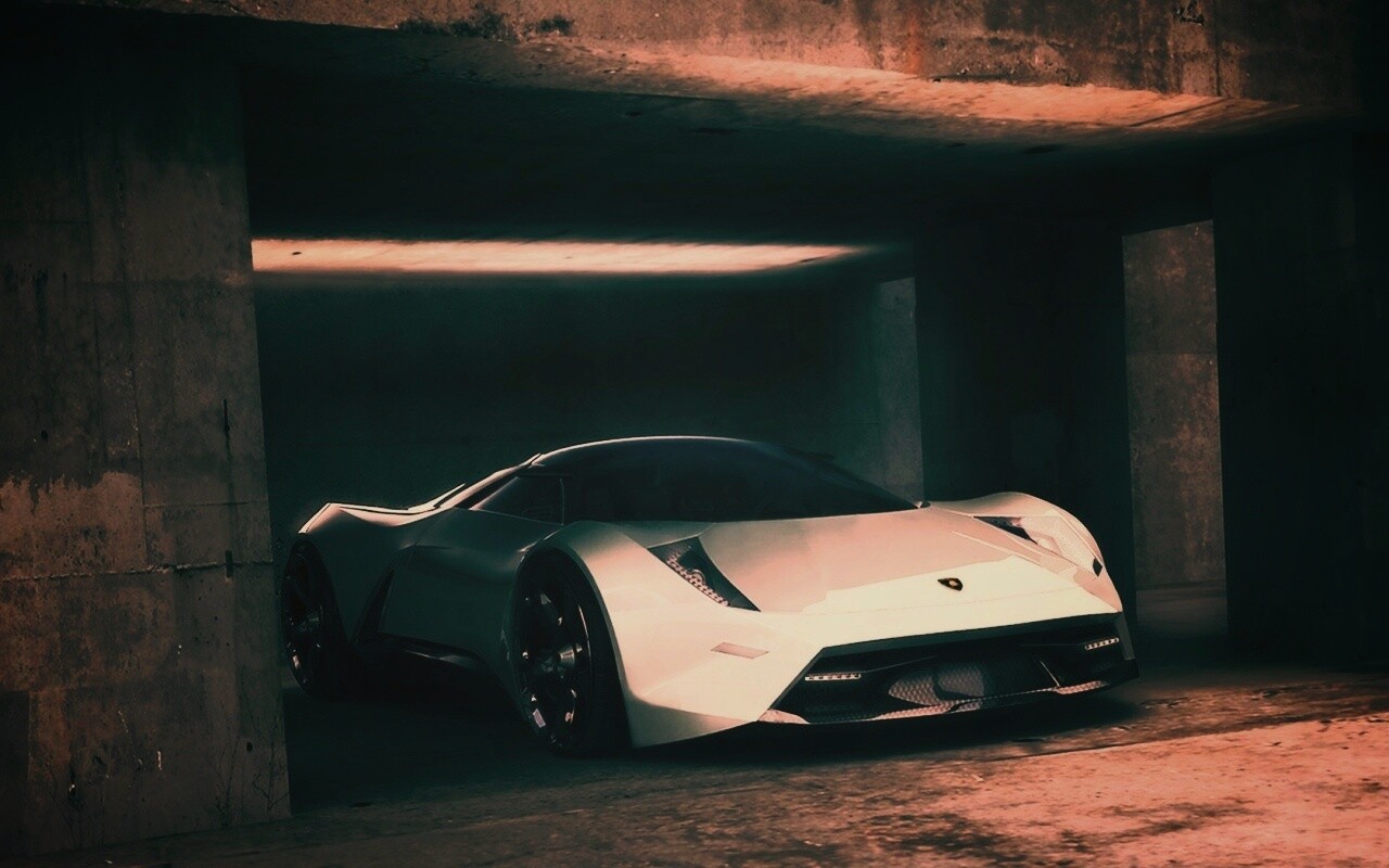 Lamborghini Insecta обои