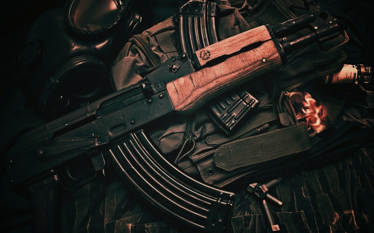 Автомат АК-47 обои