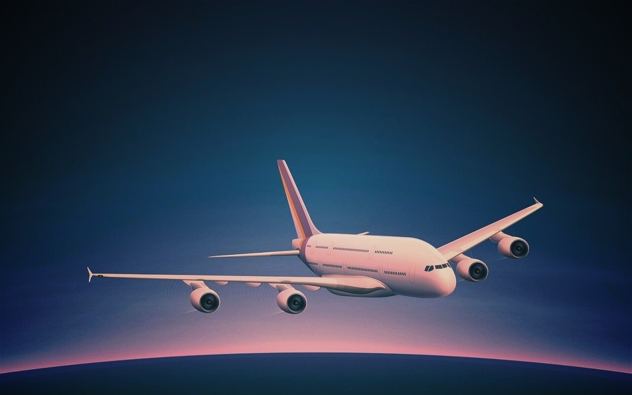 Аэробус А380 обои