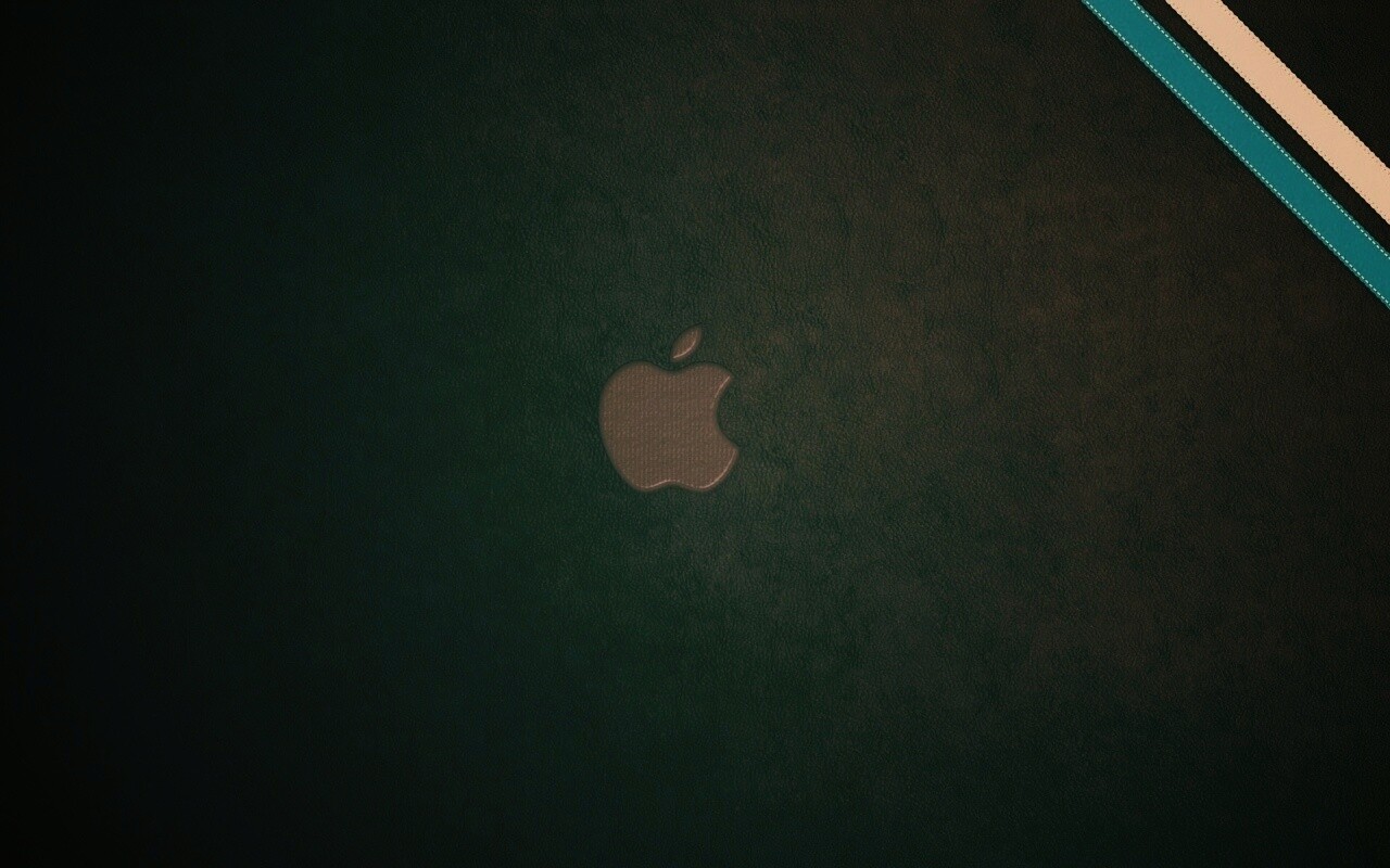 Логотип Apple в дереве обои