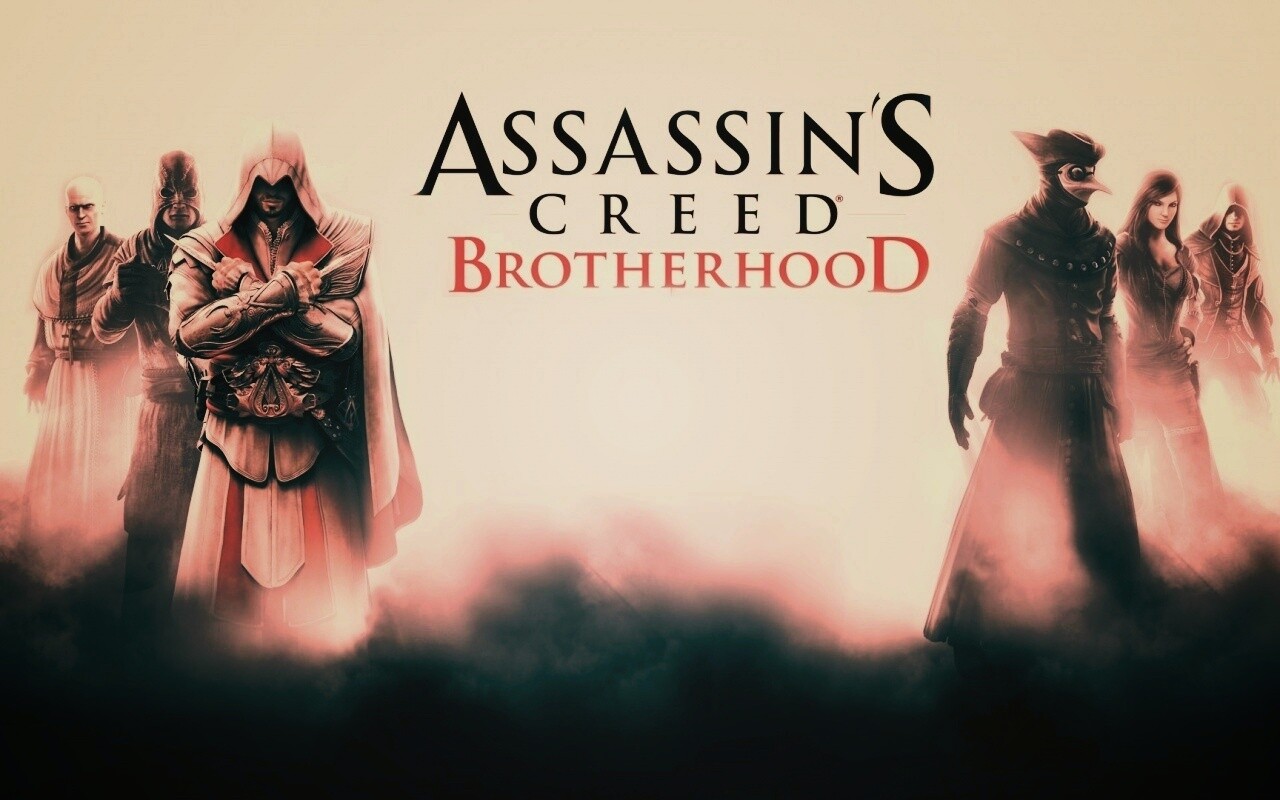 Персонажи игры Assasin"s Creed Brotherhood обои