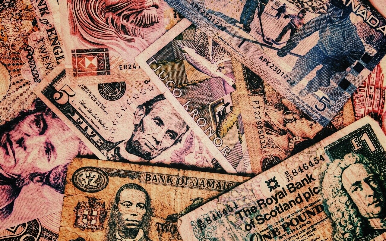 Купюры из разных стран обои