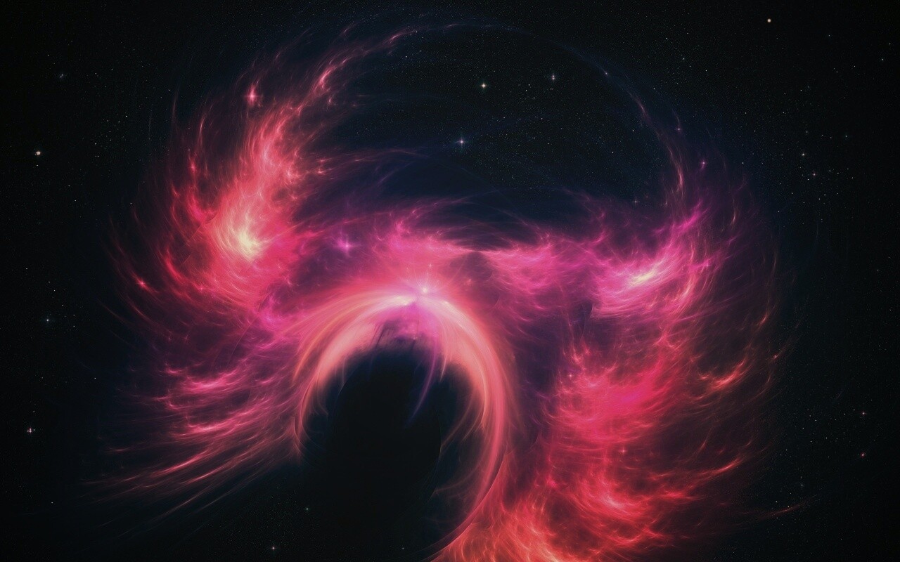 Сиреневая туманность обои