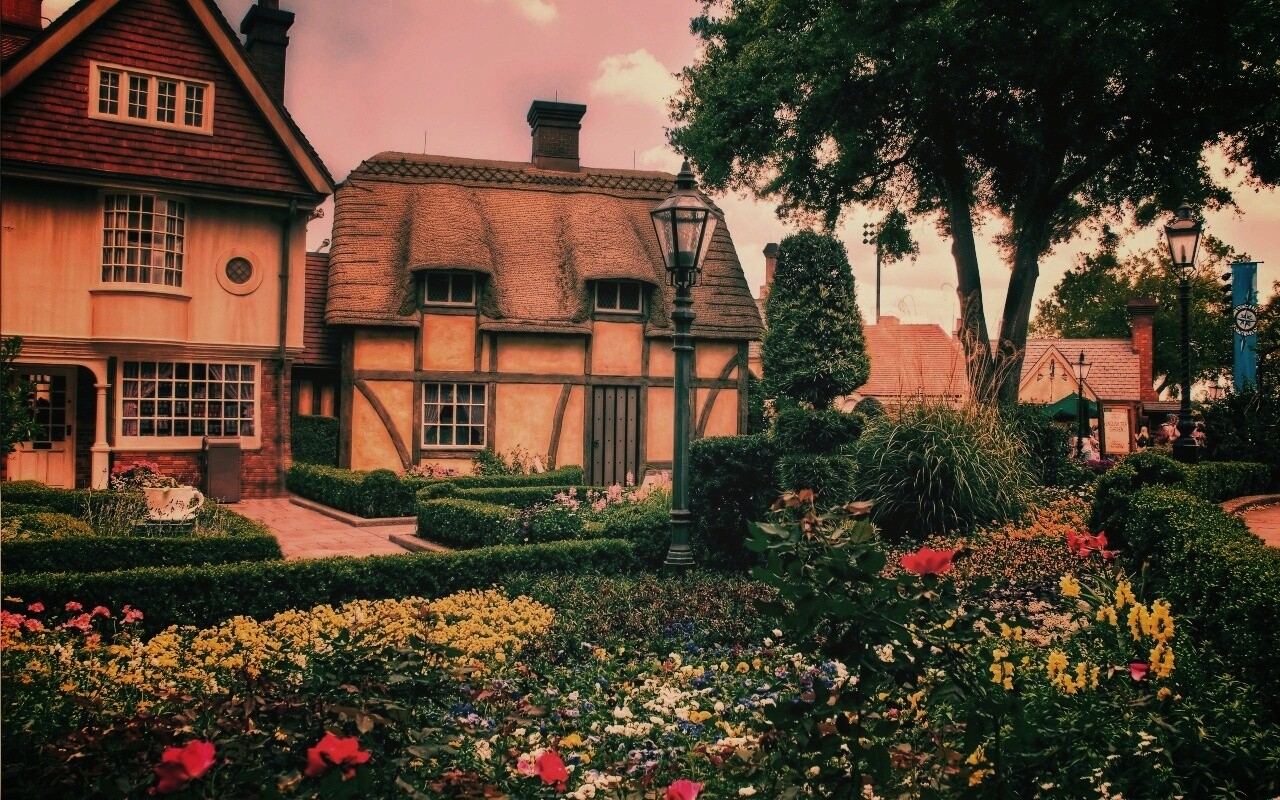 Провинциальный городок обои