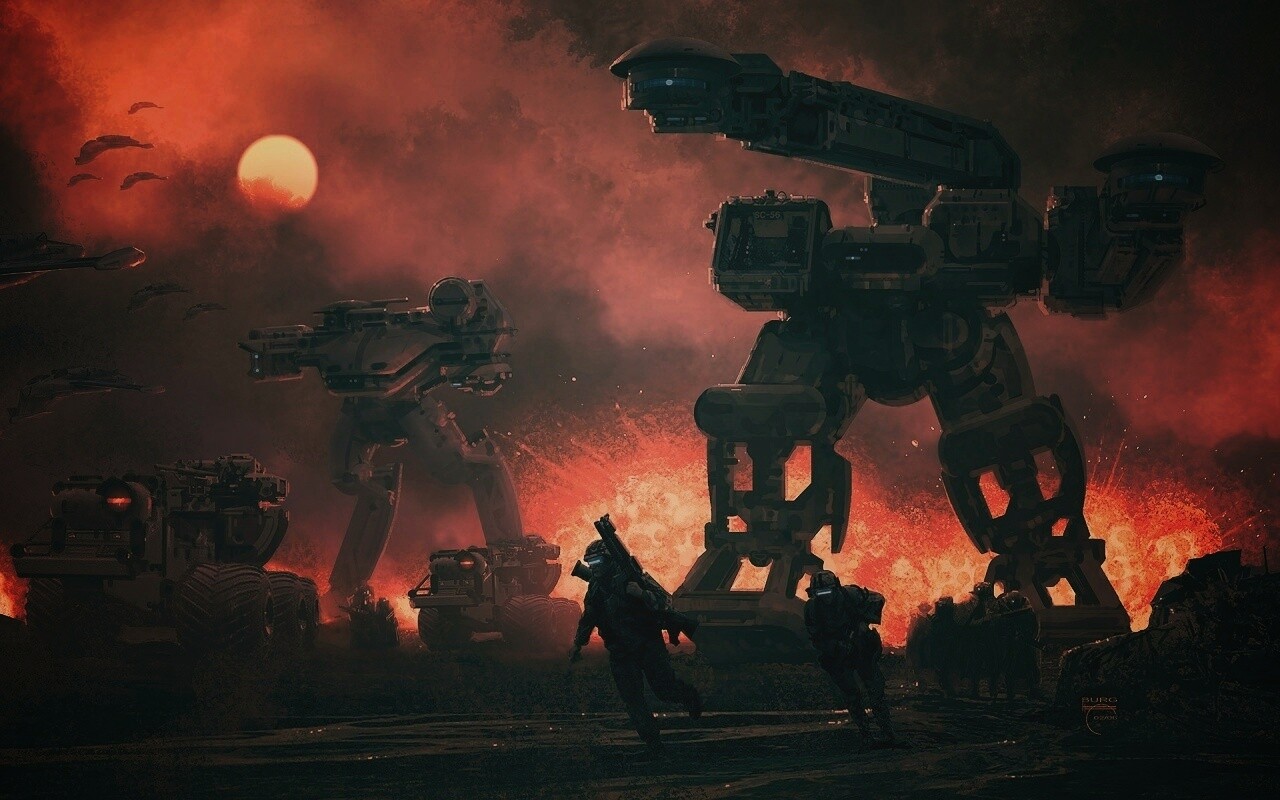 Война будущего обои