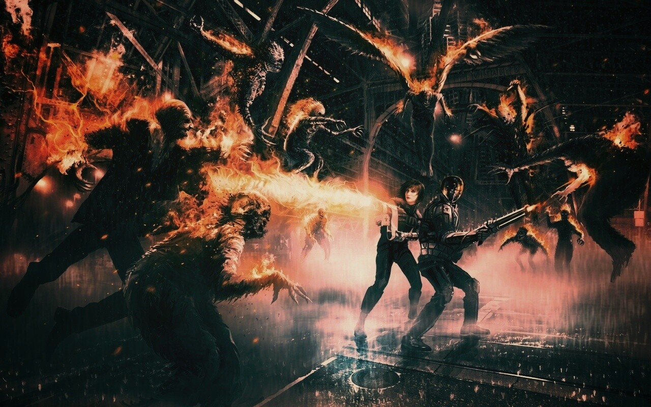 Игровой фанарт обои