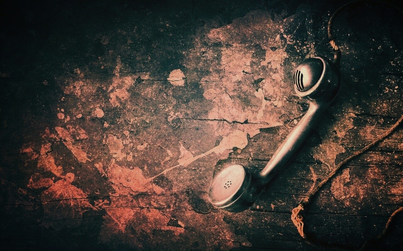 Телефонная трубка обои