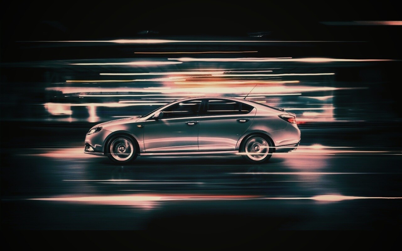 Субару в движении обои