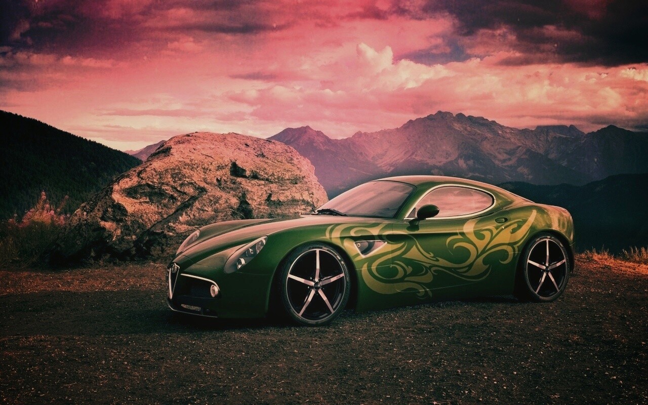 Альфа-ромео обои