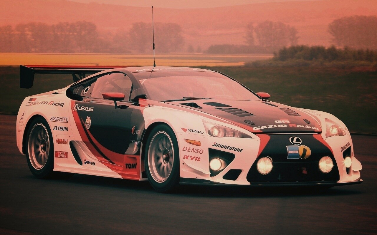 Гоночный Лексус обои