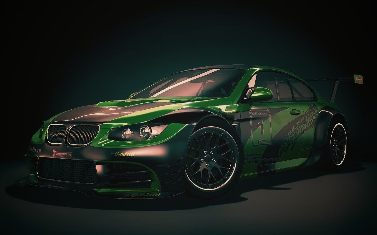 Гоночный BMW M3 обои