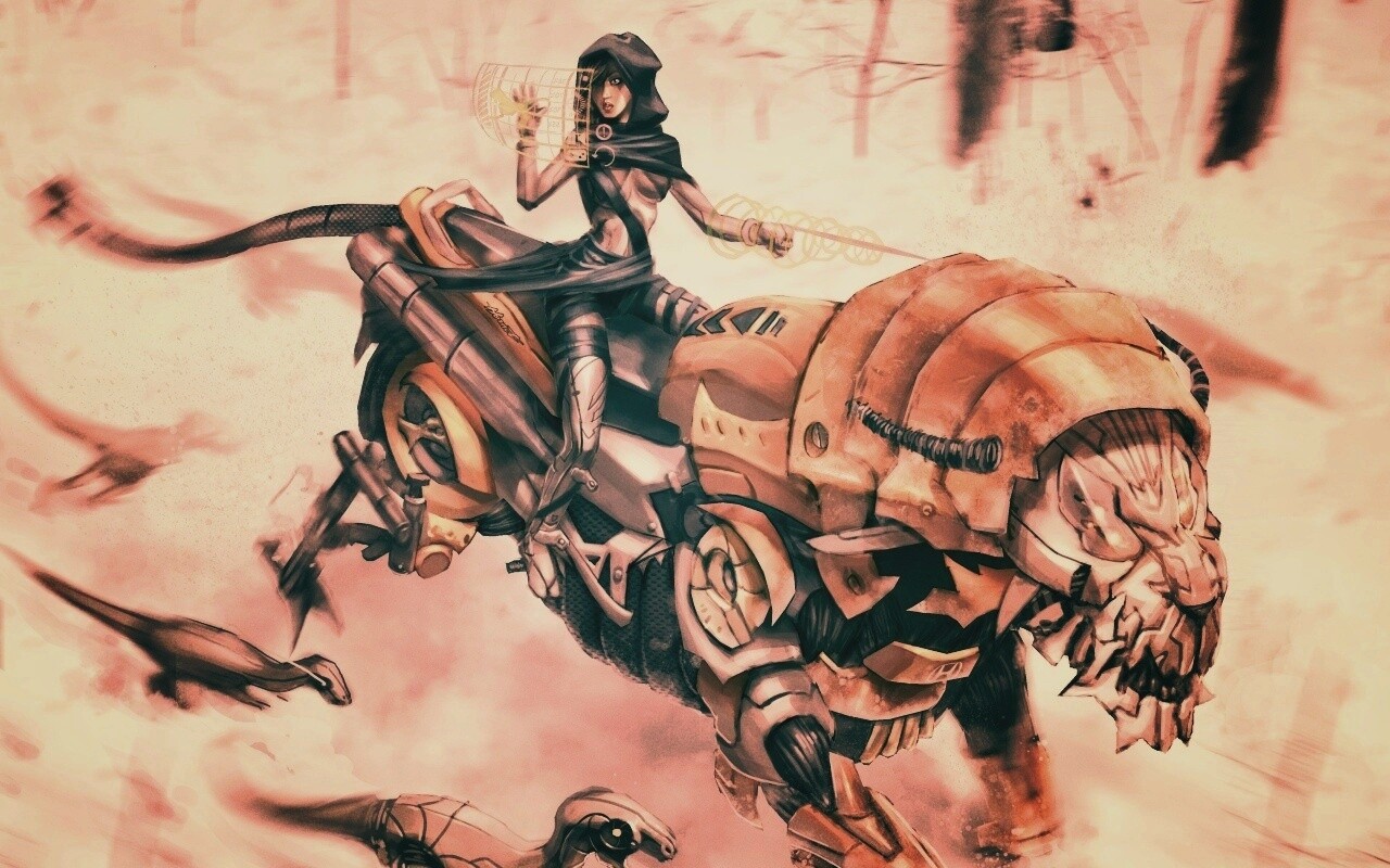 Кибернетическая погоня обои