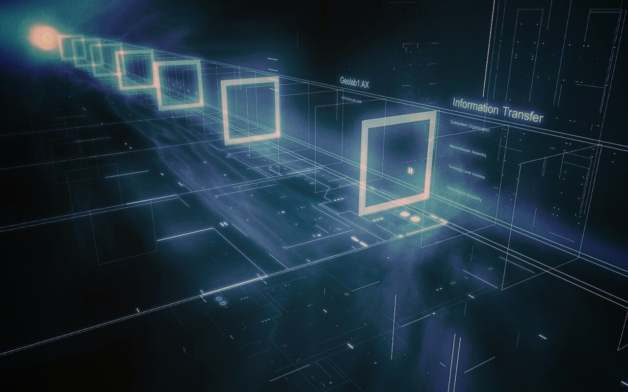 Информационный поток обои