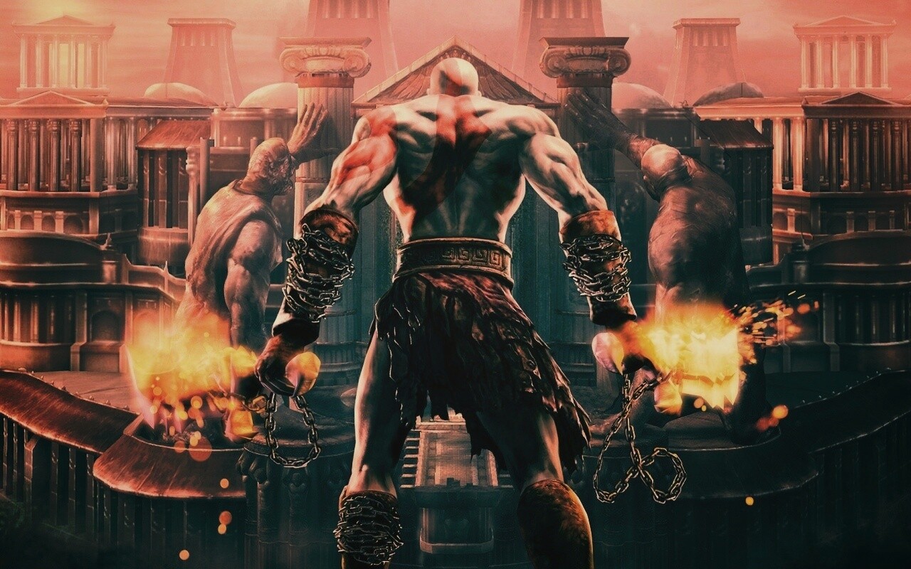 Кратос обои