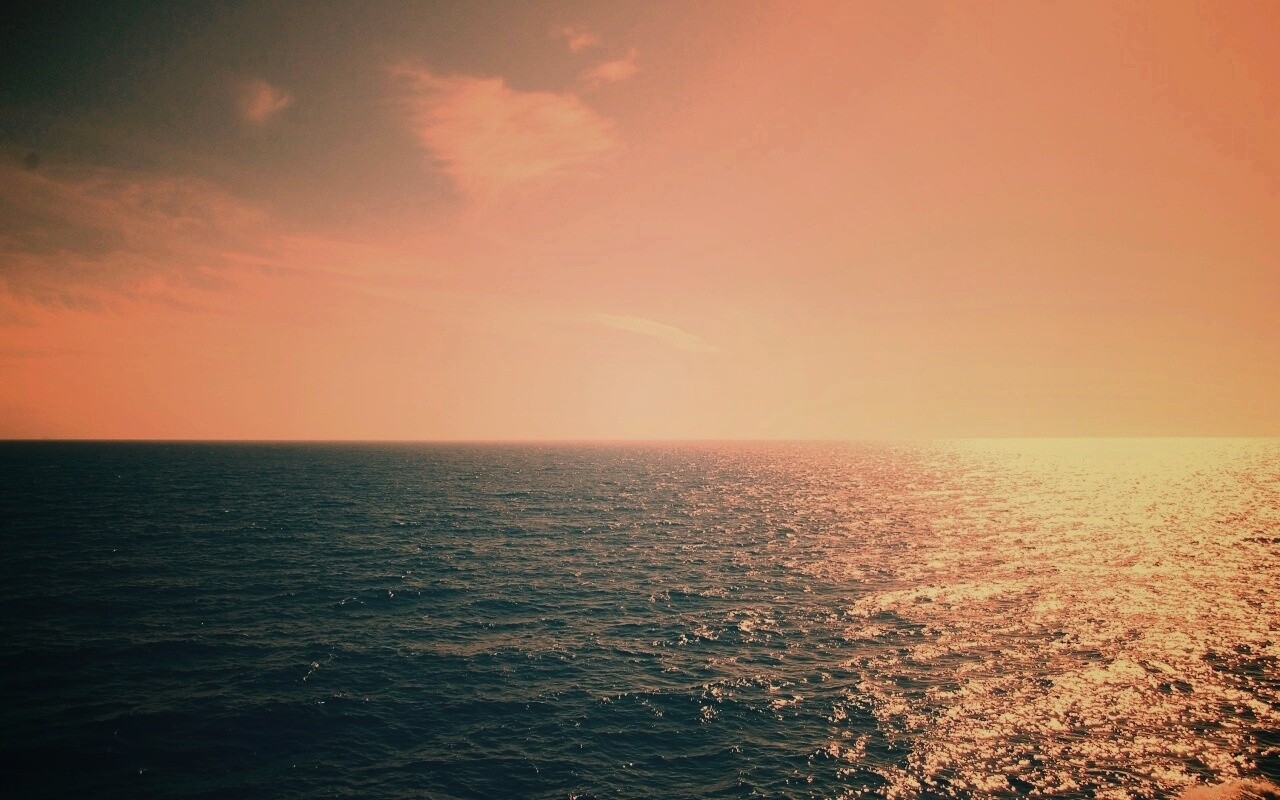 Бескрайнее море обои