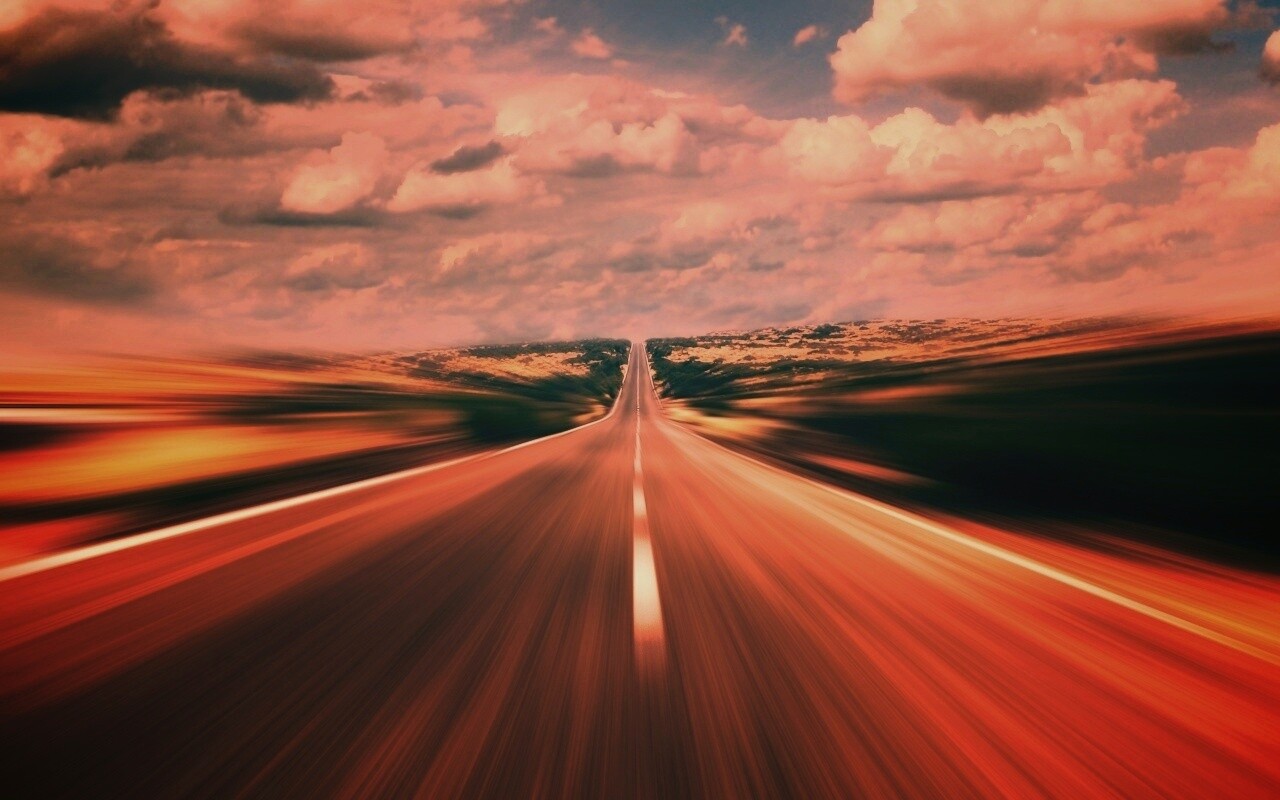 Скоростная трасса обои