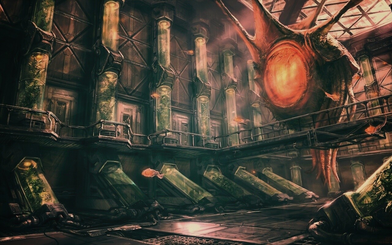 Саркофаги и нечто обои