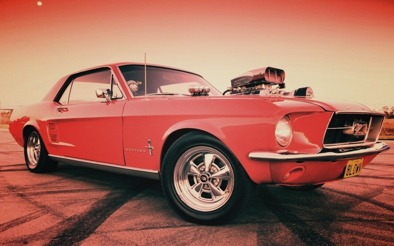 Мускулкар Ford Mustang обои