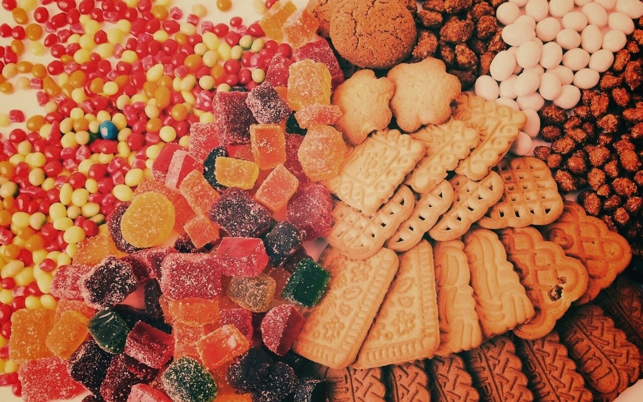 Мармелад, печенье, конфеты обои