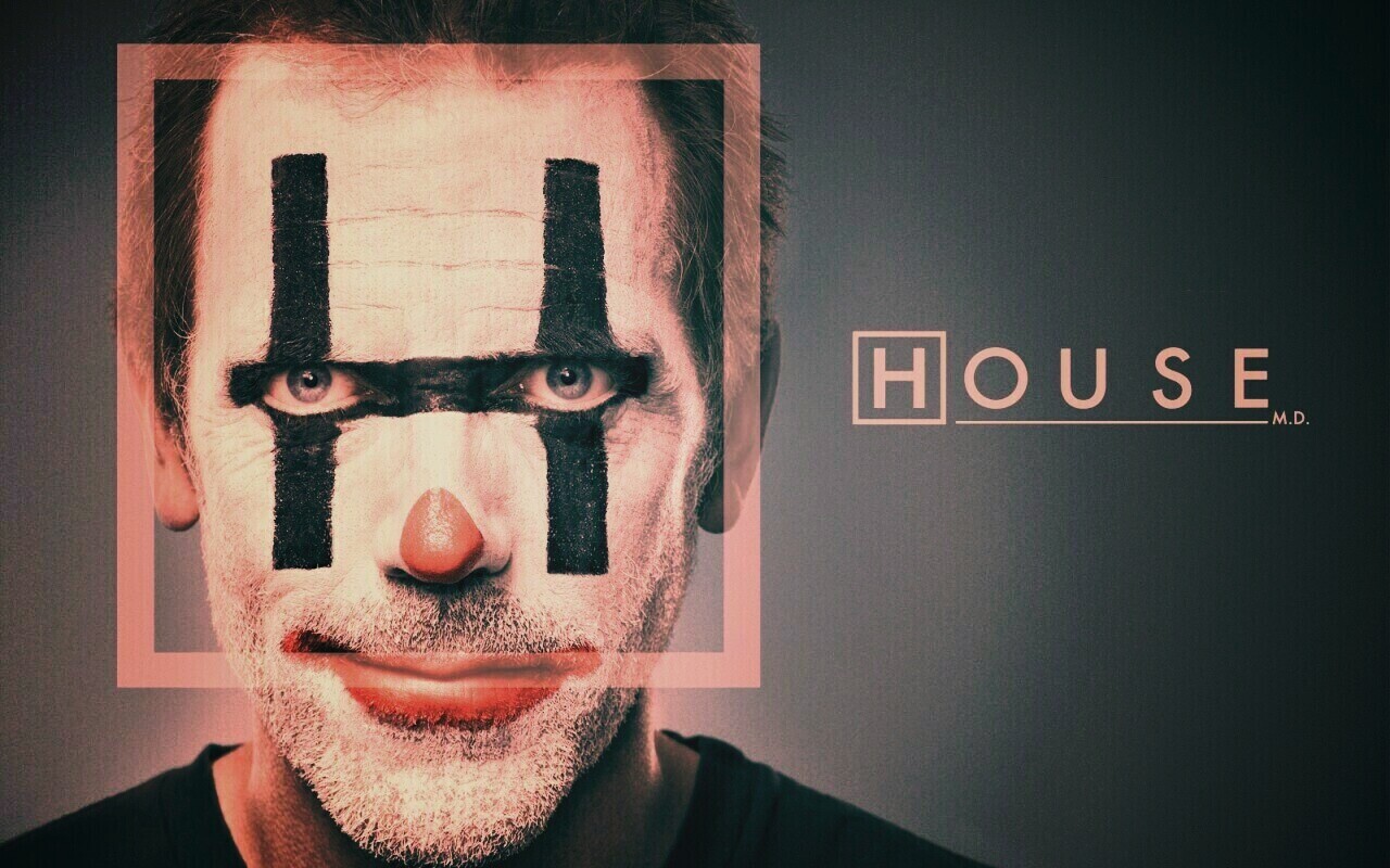 Клоун доктор Хаус обои