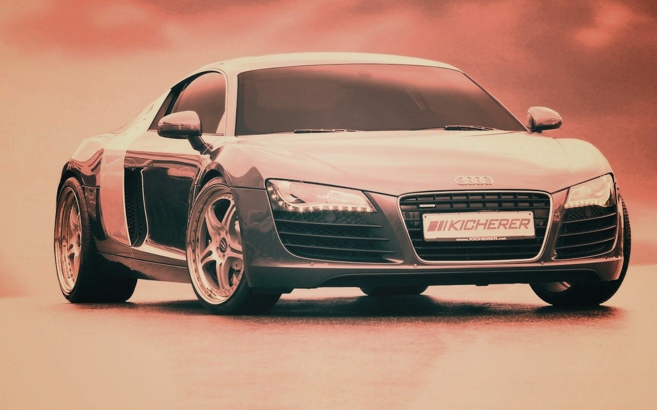Ауди R8 металлик обои