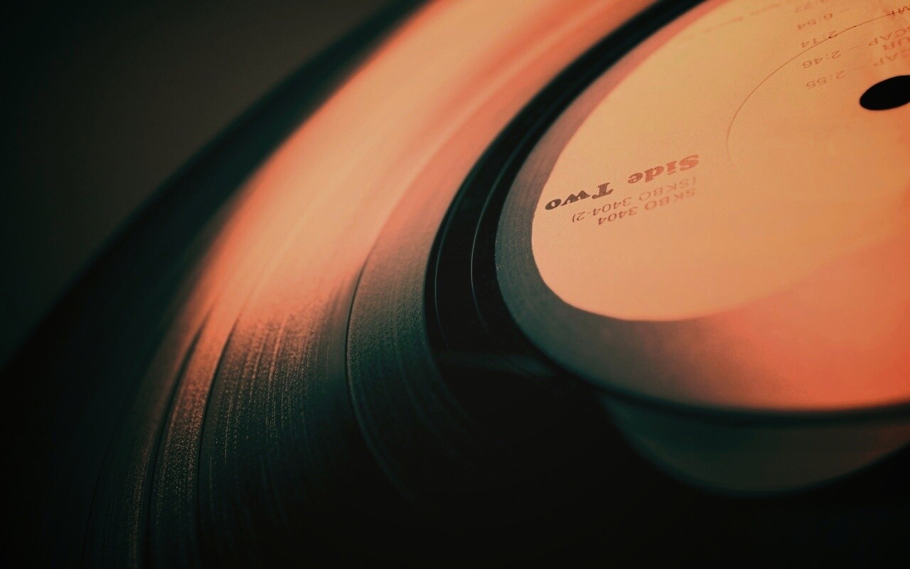 Виниловая пластинка обои