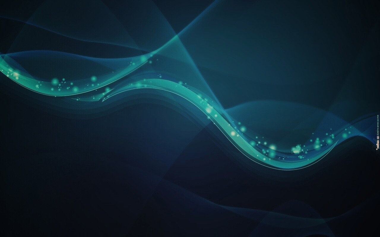 Синяя абстрактная волна обои