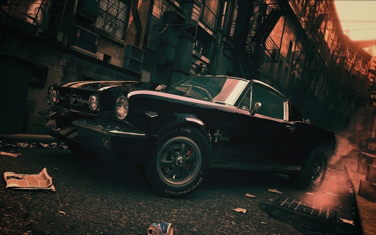 Форд Мустанг обои