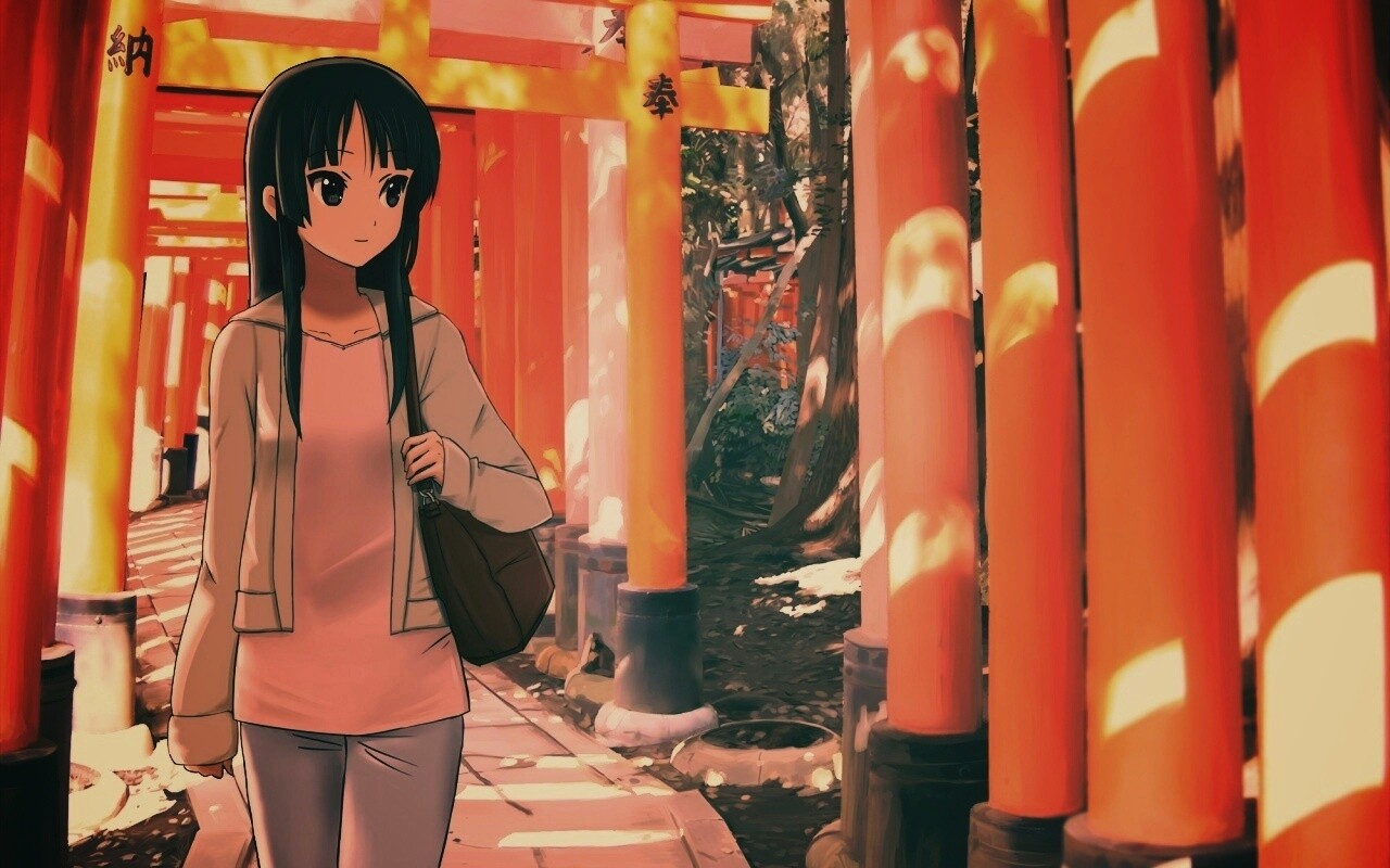 Акияма Мио обои