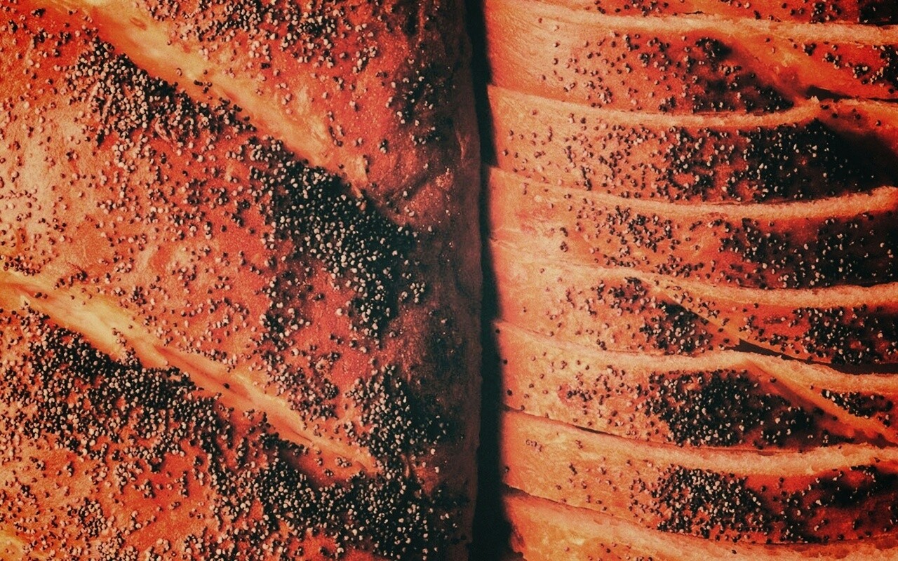Выпечка с маковой крошкой обои