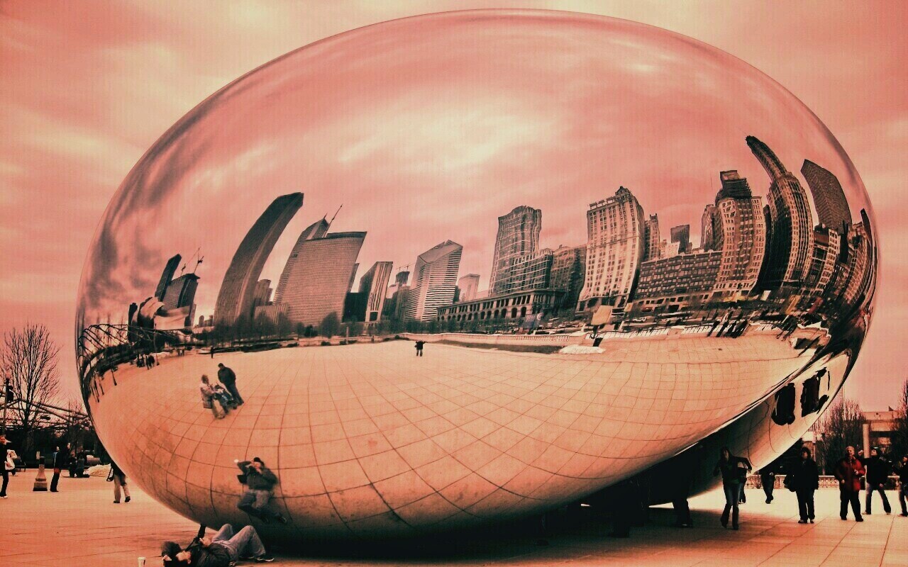 Облачные ворота обои