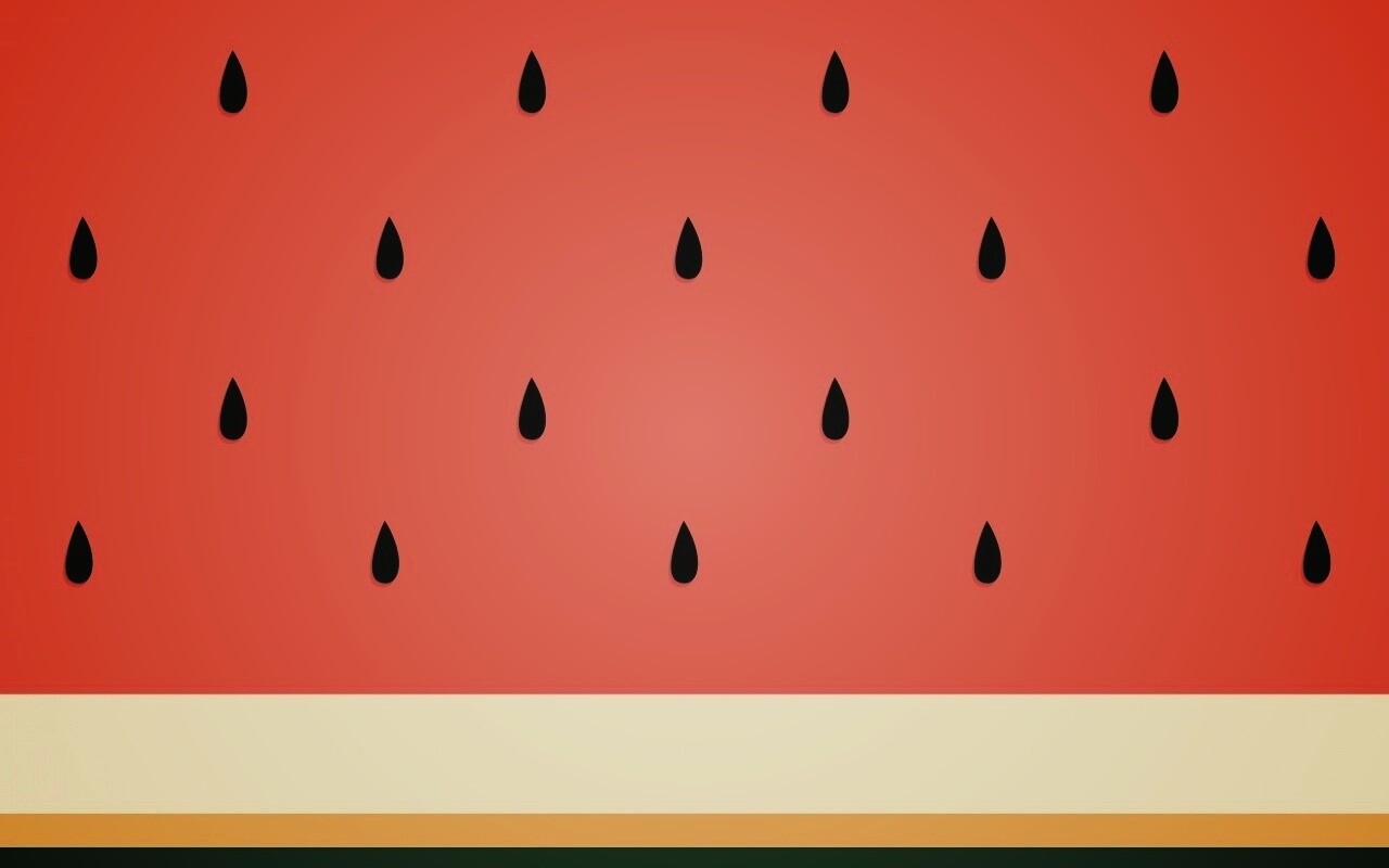 Рисунок арбуза обои