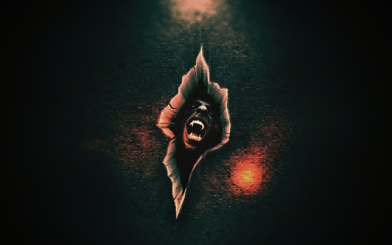 Монстр из ращелины обои