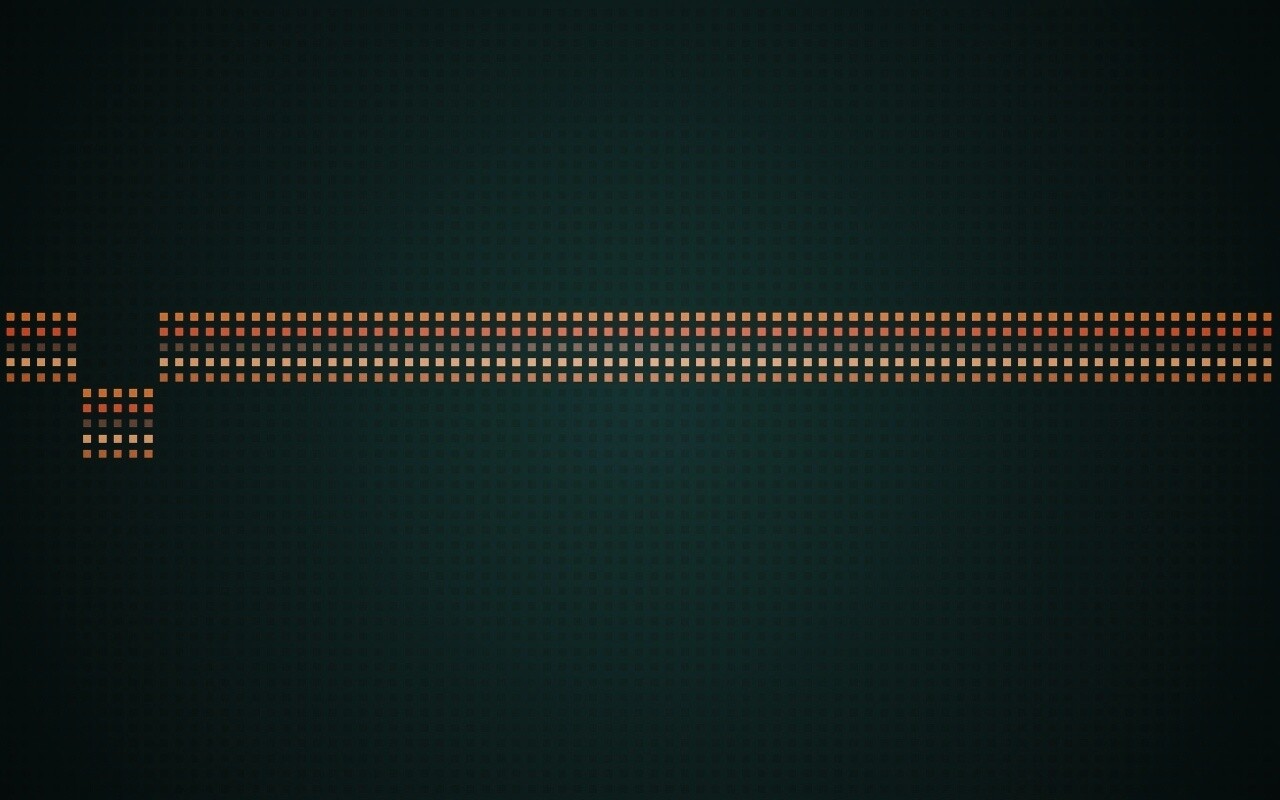 Пиксельная радуга обои