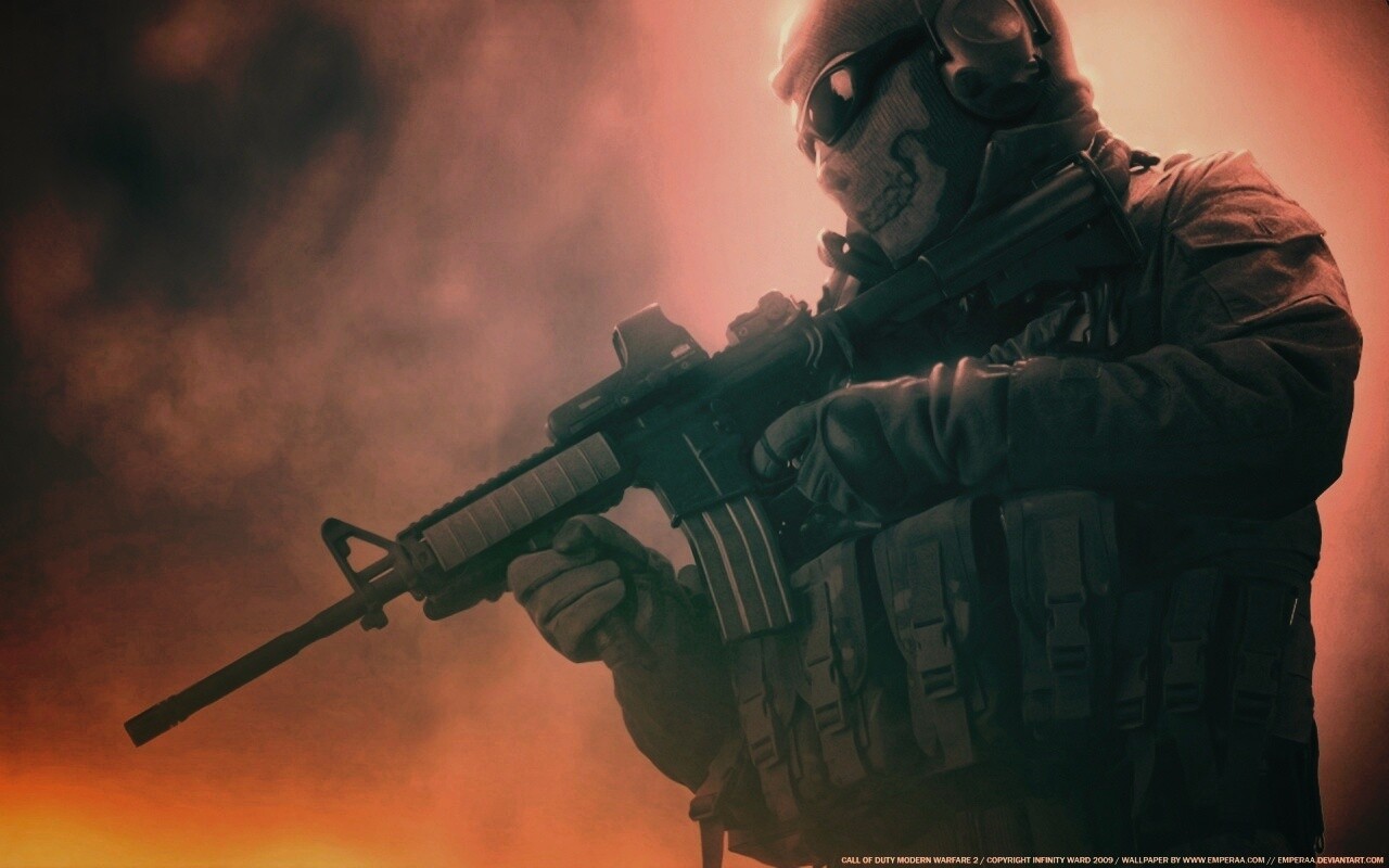 Солдат в маске обои