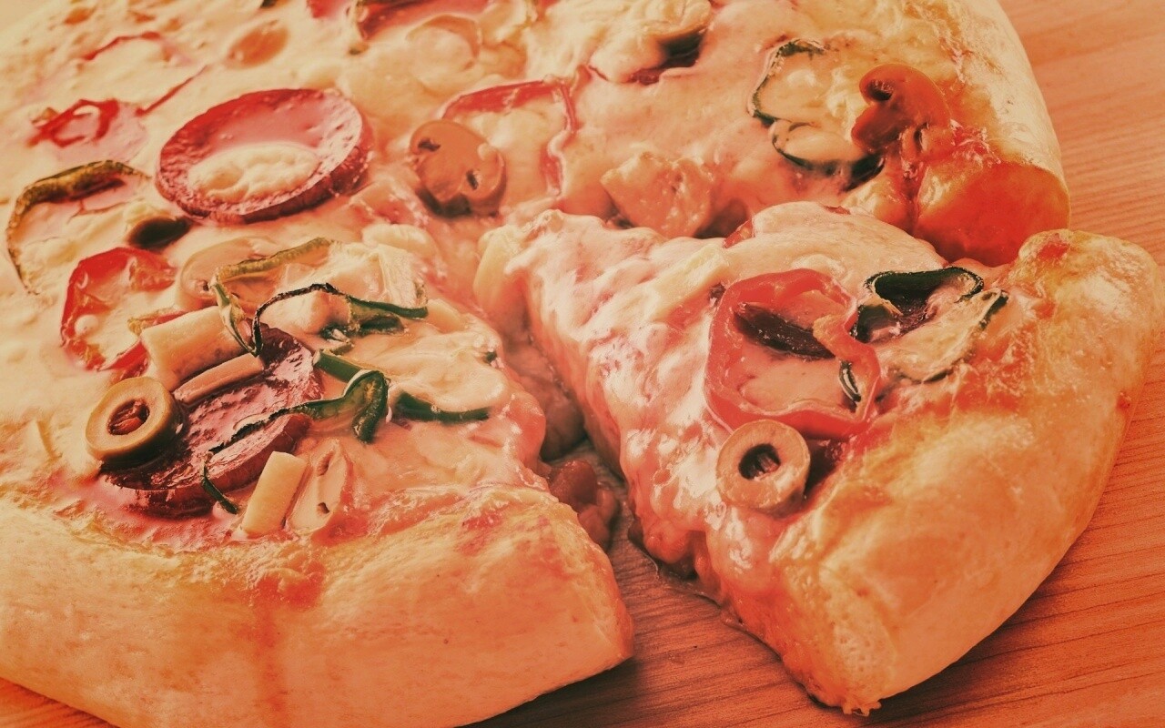 Свежая пицца обои