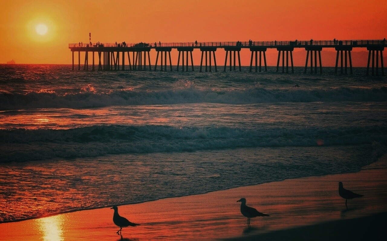 Морская терасса обои