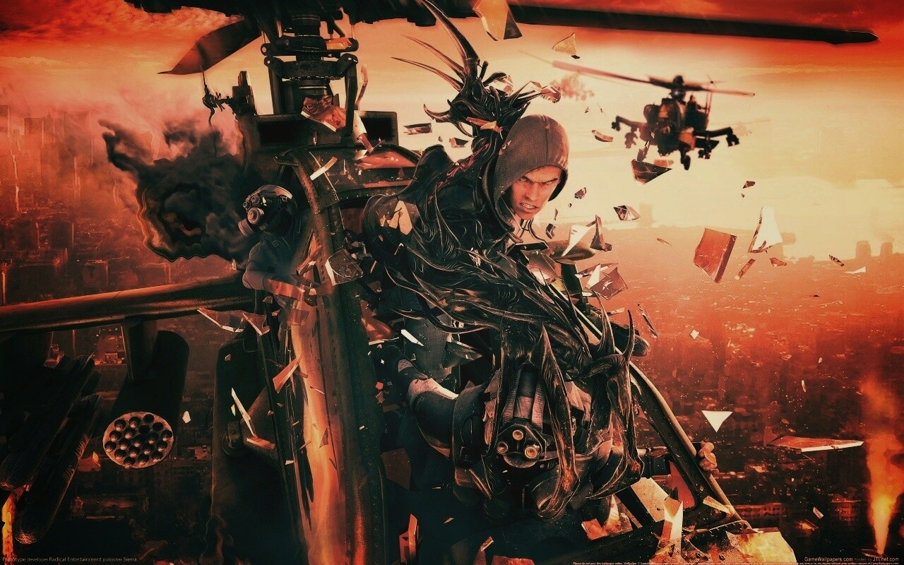 Алекс из Prototype обои