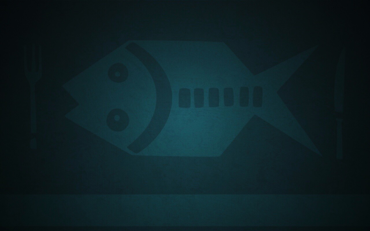 Вилка слева, нож справа обои