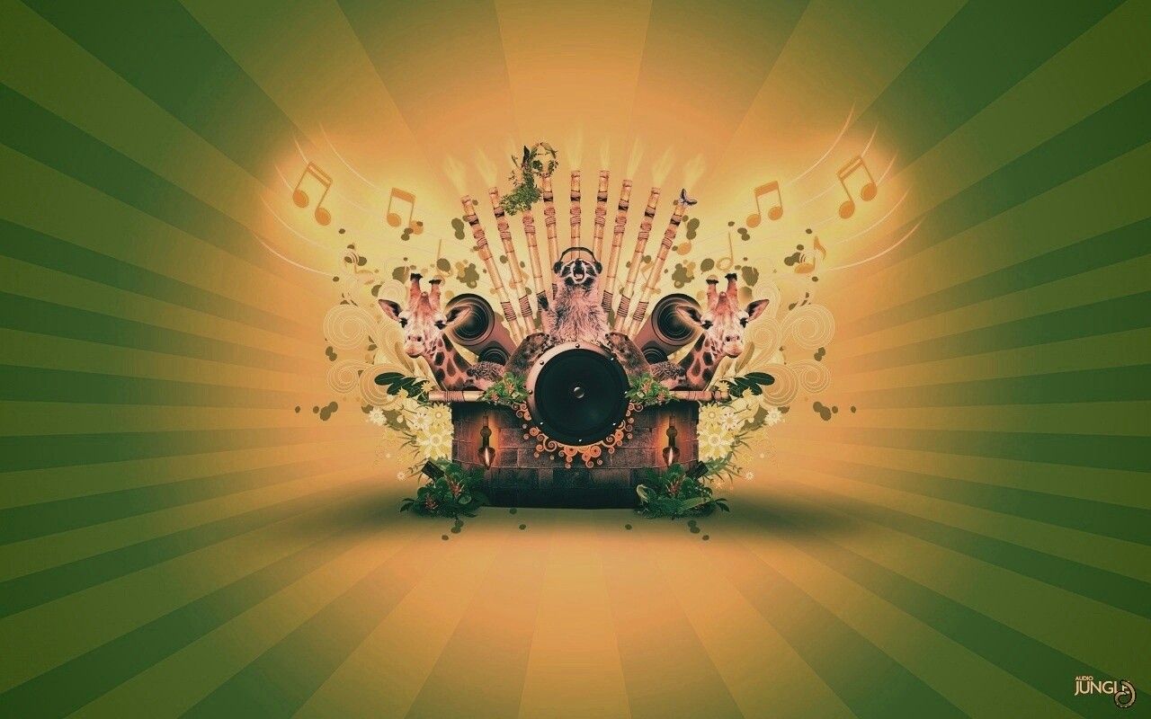 Музыка джунглей обои