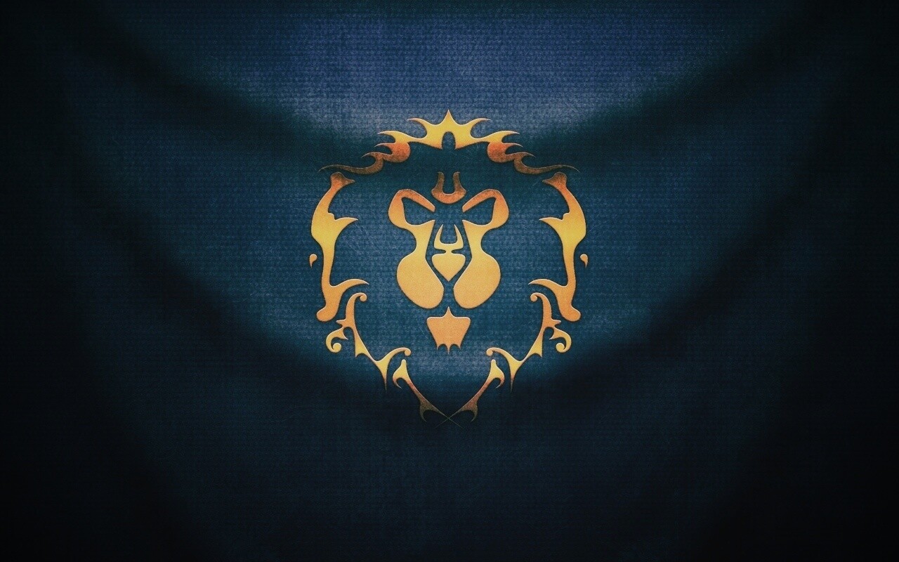 Флаг Альянса из World of Warcraft обои