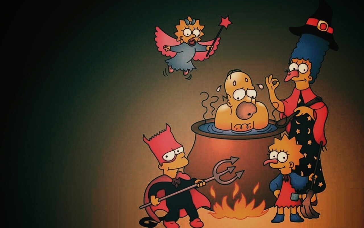 Шабаш Симпсонов обои