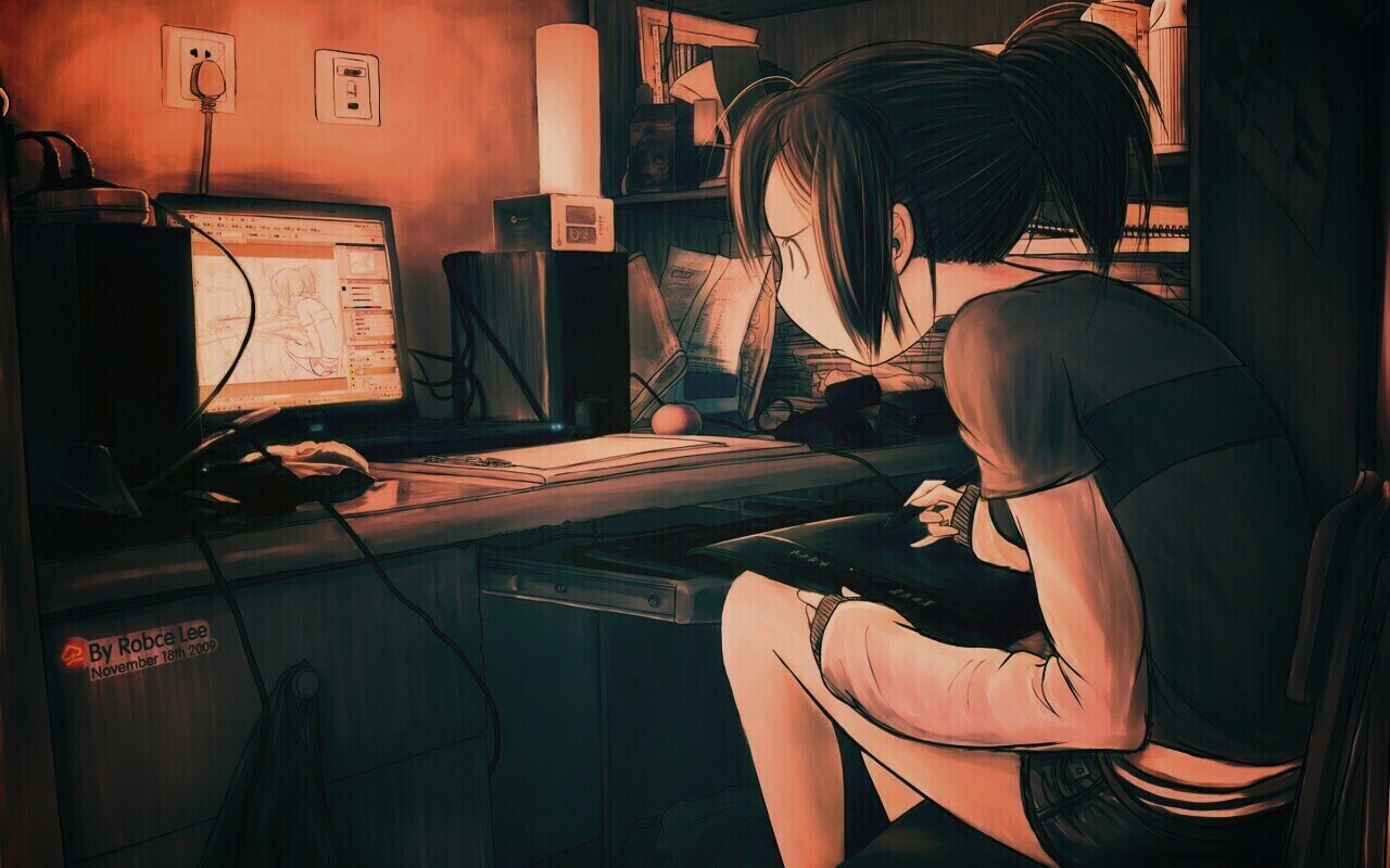 Как нарисовать самого себя обои