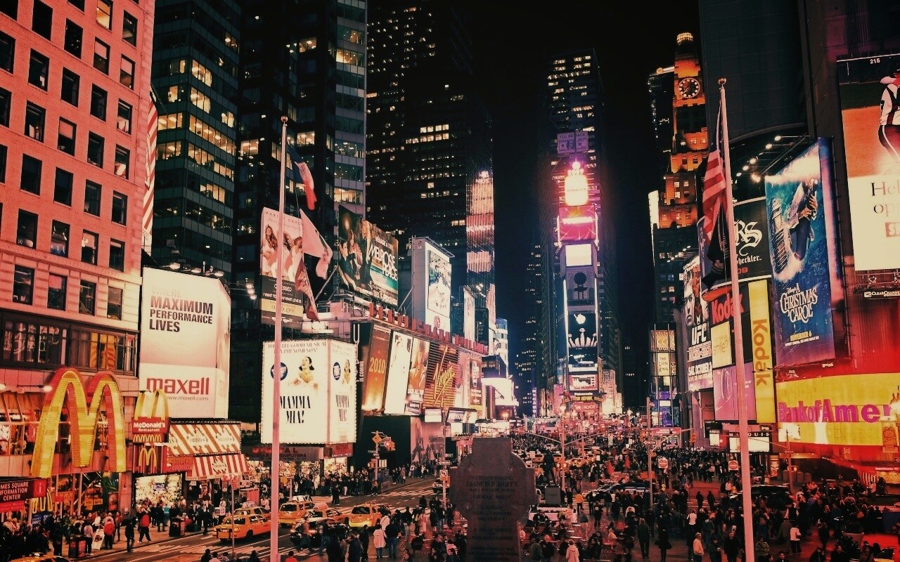 Таймсквер обои