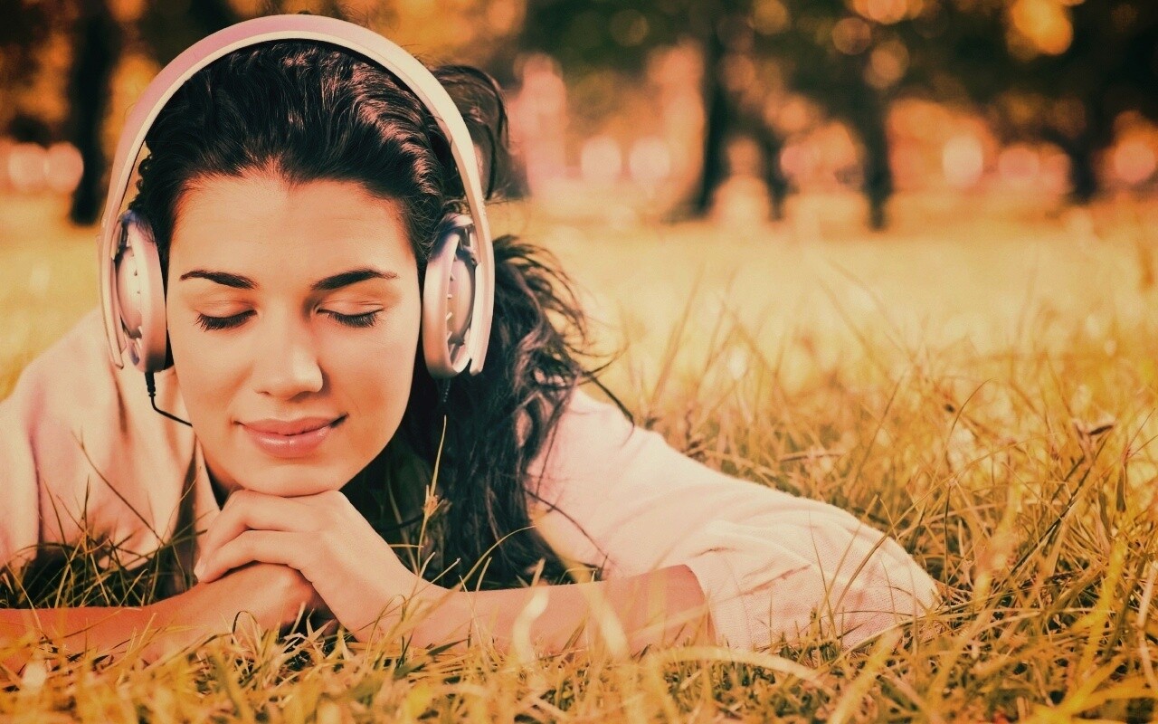 Наслаждение музыкой обои