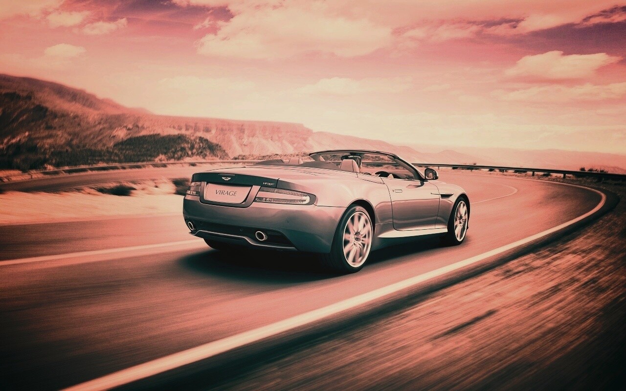 Астон кабриолет обои