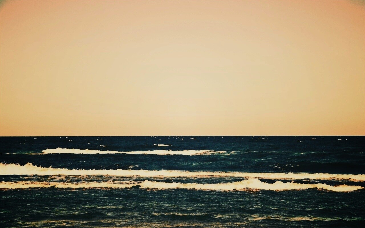 Морская линия обои