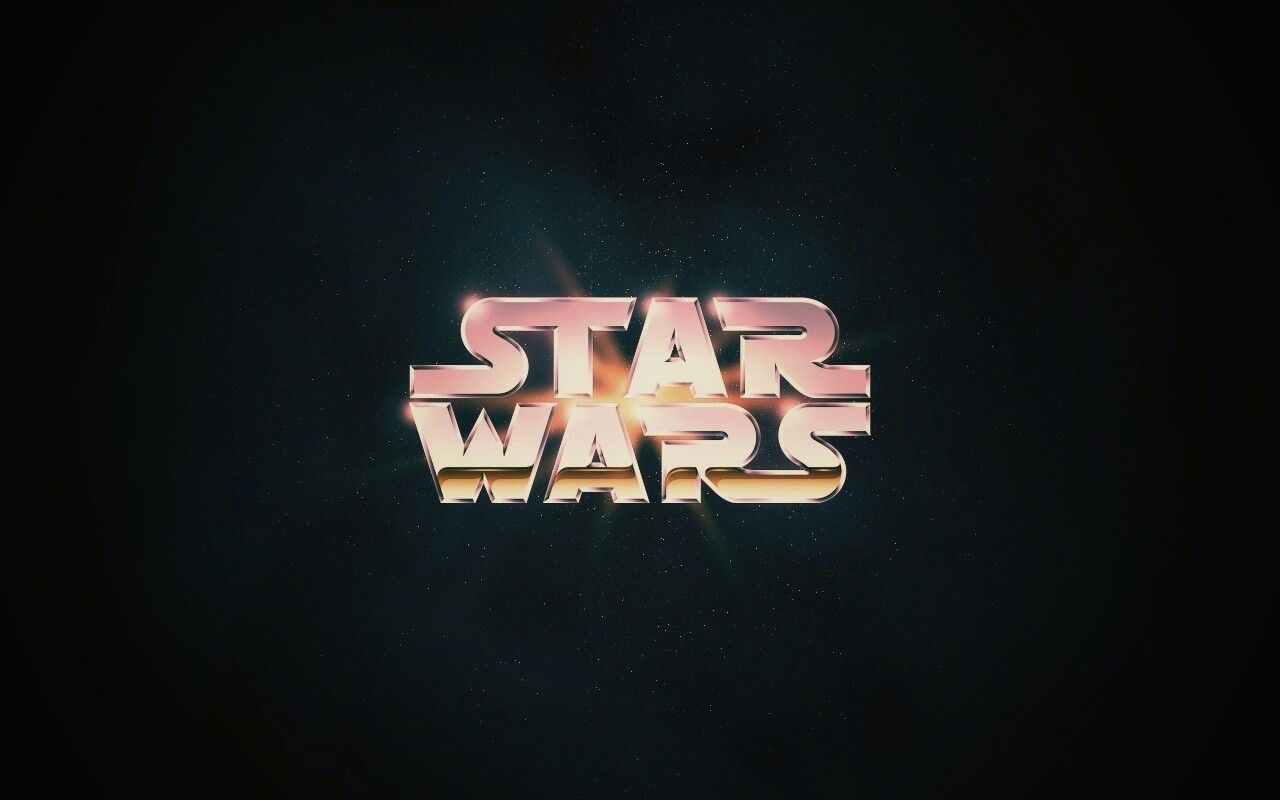 Логотип звездных войн обои