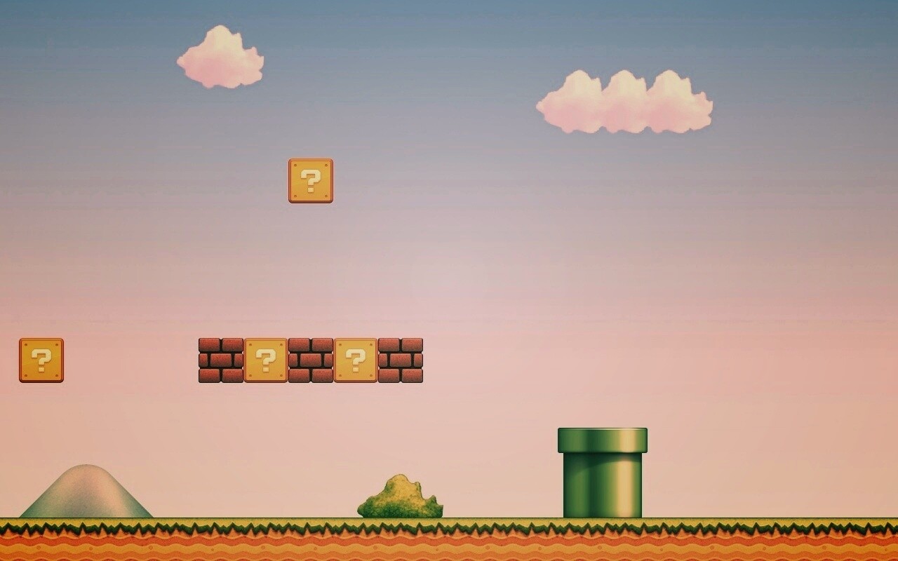 Мир супермарио обои